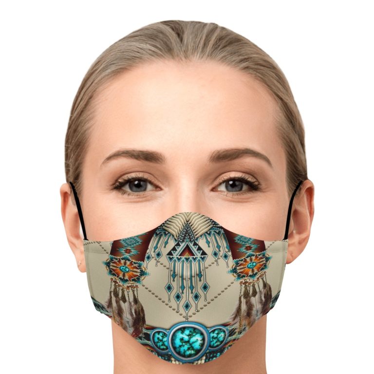 Native American Face Mask With PM2.5 Filter
