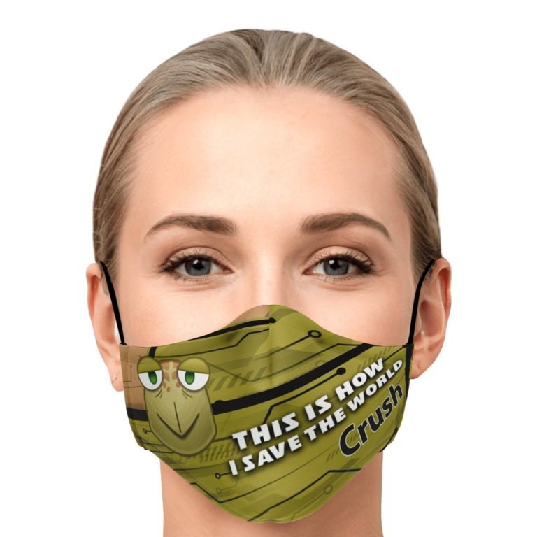 This Is How I Save The World Crush Disney Face Mask With PM2.5 Filters