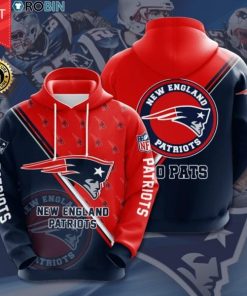 The New England Patriots Football Team Full Printed Hoodie The New England Patriots Football Team Full Printed Hoodie