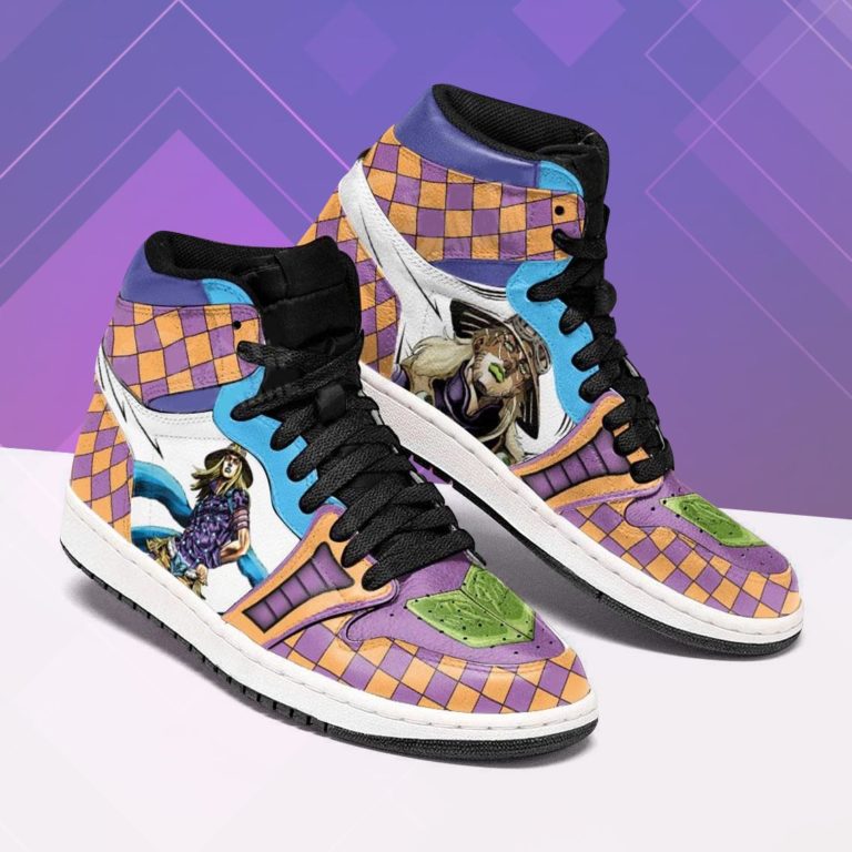 JoJo’s Bizarre Gyro Zeppeli Shoes – Jordan 1 High