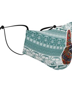 Hippe Van Peace And Love Face Mask With PM2.5 Filter