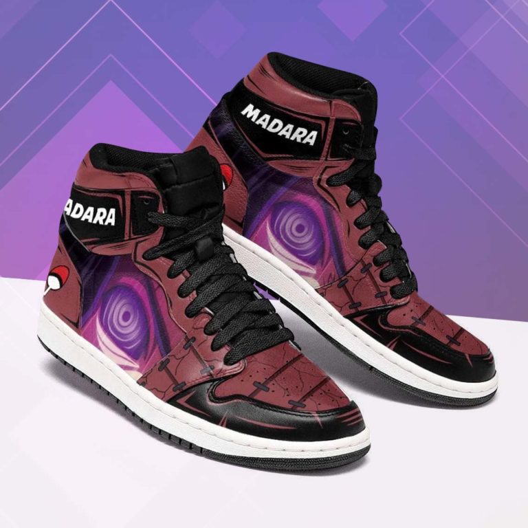 Madara Rinnegan Jordan Sneakers – Shoes