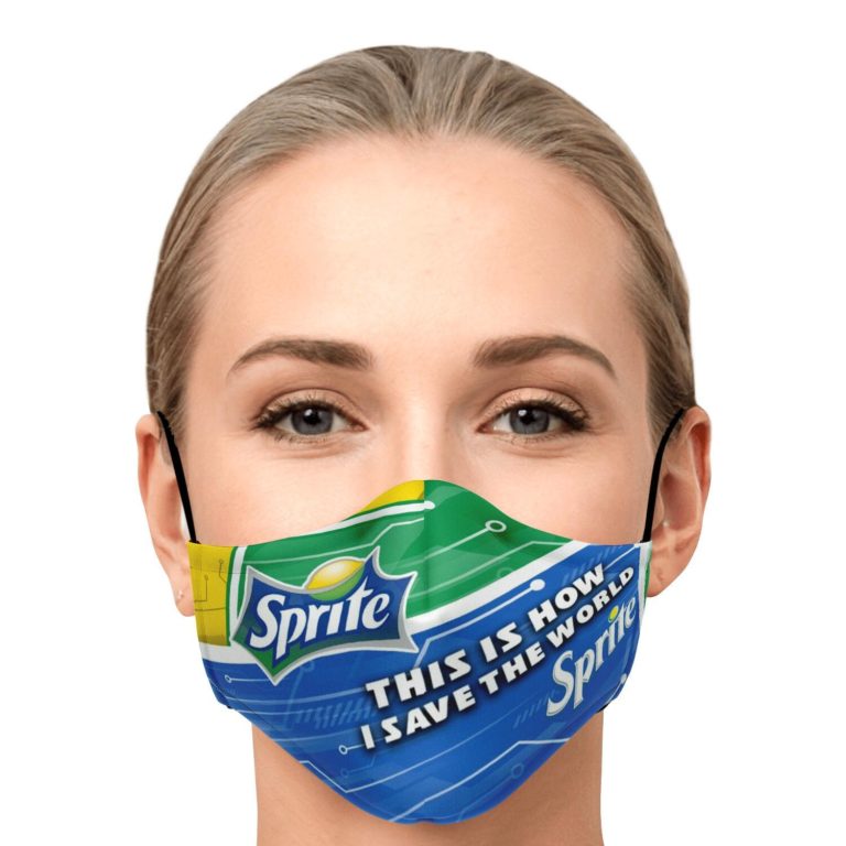 This Is How I Save The World Sprite Face Mask With PM2.5 Filters
