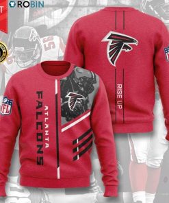Atlanta Falcons Rise Up Full Printing Sweater