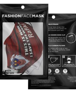 This Is How I Save The World Rafiki Disney Face Mask With PM2.5 Filters