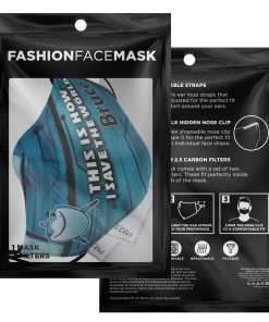 This Is How I Save The World Bruce Disney Face Mask With PM2.5 Filters