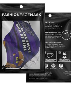 This Is How I Save The World Secret Squirrel Face Mask With PM2.5 Filters
