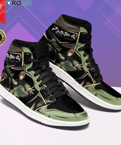 Black Clover Black Bull Finral Sneaker Boots – Jordan 1 High Black Clover Black Bull Finral Sneaker Boots – Jordan 1 High