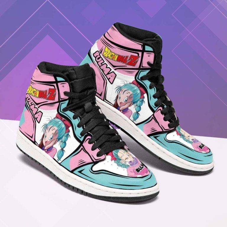 Bulma Dragon Ball Z Jordan 1 High Sneaker