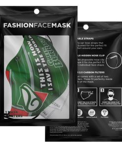 This Is How I Save The World Green Burrito Face Mask With PM2.5 Filters