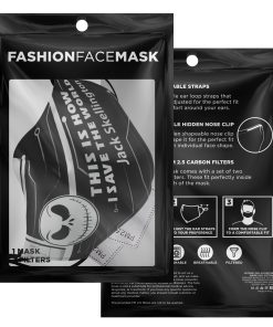 This Is How I Save The World Jack Skellington Disney Face Mask With PM2.5 Filters This Is How I Save The World Jack Skellington Disney Face Mask With PM2.5 Filters