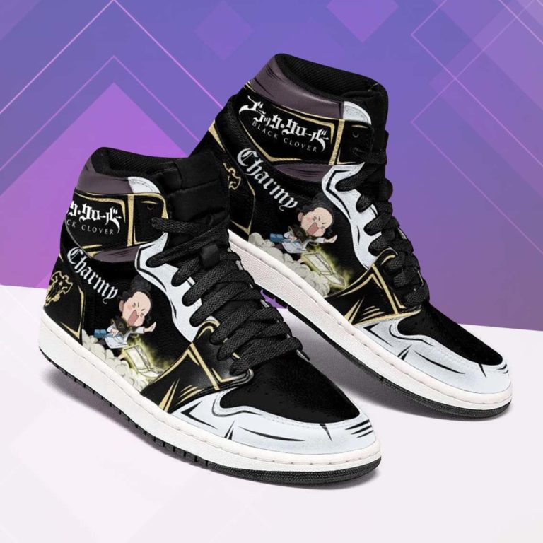 Black Bull Black Clover Manga Charmy Jordan 1 High Sneaker