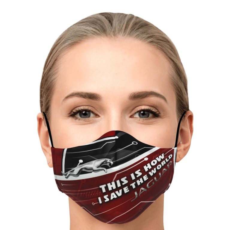 This Is How I Save The World Jaguar Face Mask With PM2.5 Filters