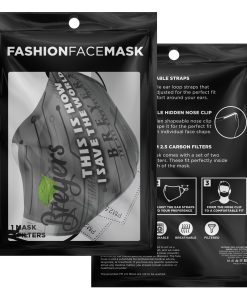 This Is How I Save The World Breyer's Face Mask With PM2.5 Filters