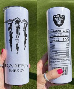 Raiders Fooball Tumbler 17Oz