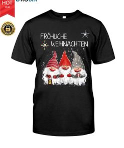 Christmas Cute Elfs Frohliche Weihnachten T Shirt Christmas Cute Elfs Frohliche Weihnachten T Shirt