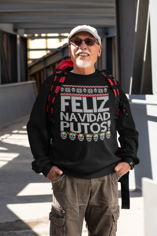 Christmas Feliz Navidad Putos Sweater
