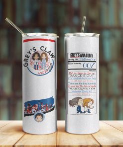 Greys Anatomy Claw Tumbler 17Oz
