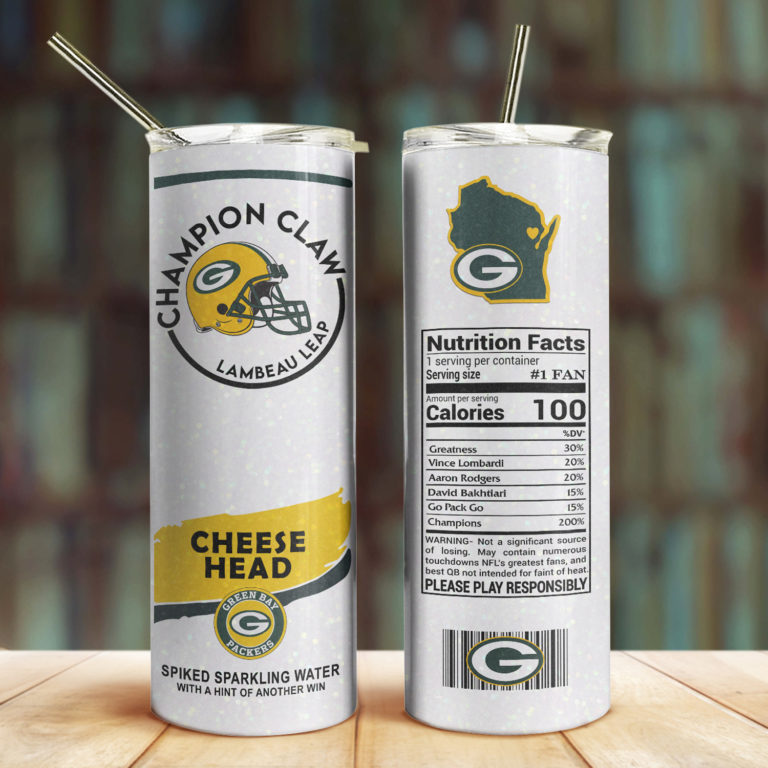 Green Bay Packers Claw Tumbler 17Oz