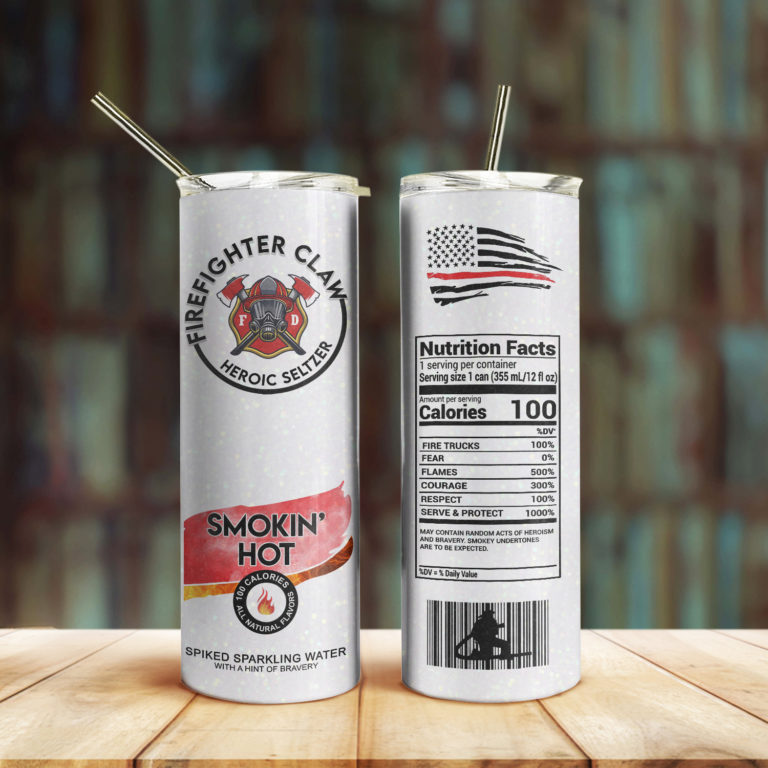 Firefighter Claw Tumbler 17Oz