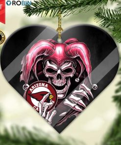 Arizona Cardinals Ornament NFL Skull Joker Arizona Cardinals Ornament NFL Skull Joker
