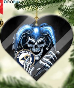 Los Angeles Rams Ornament NFL Skull Joker Los Angeles Rams Ornament NFL Skull Joker