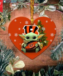 Cincinnati Bengals Baby Yoda Ceramic Ornament Cincinnati Bengals Baby Yoda Ceramic Ornament