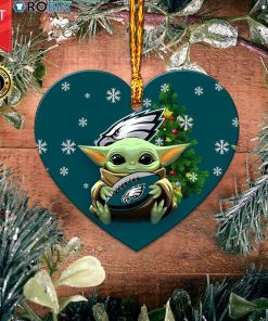 Philadelphia Eagles Baby Yoda Ceramic Ornament Philadelphia Eagles Baby Yoda Ceramic Ornament