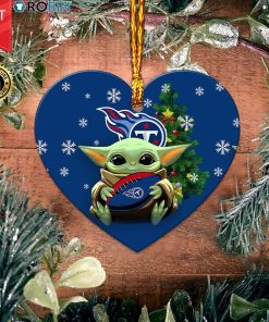 Tennessee Titans Baby Yoda Ceramic Ornament Tennessee Titans Baby Yoda Ceramic Ornament