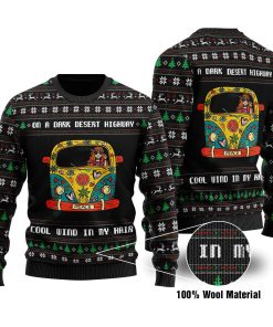 Hotel California Full Printed Christmas Wool Sweater