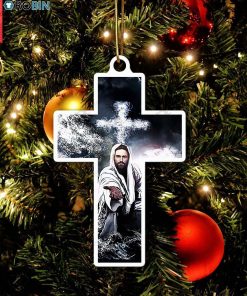 Jesus Focus On Me Christmas Ornament