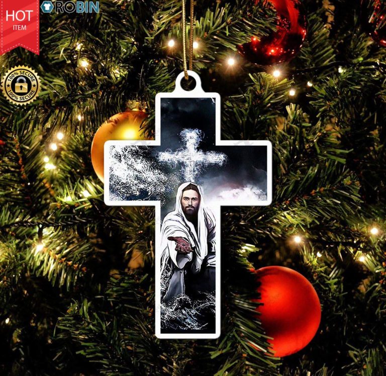 Jesus Focus On Me Christmas Ornament