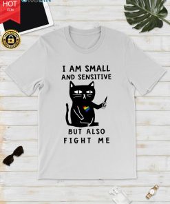 Lgbt Cat I Am Small And Sensitive But Also Fight Me T Shirt