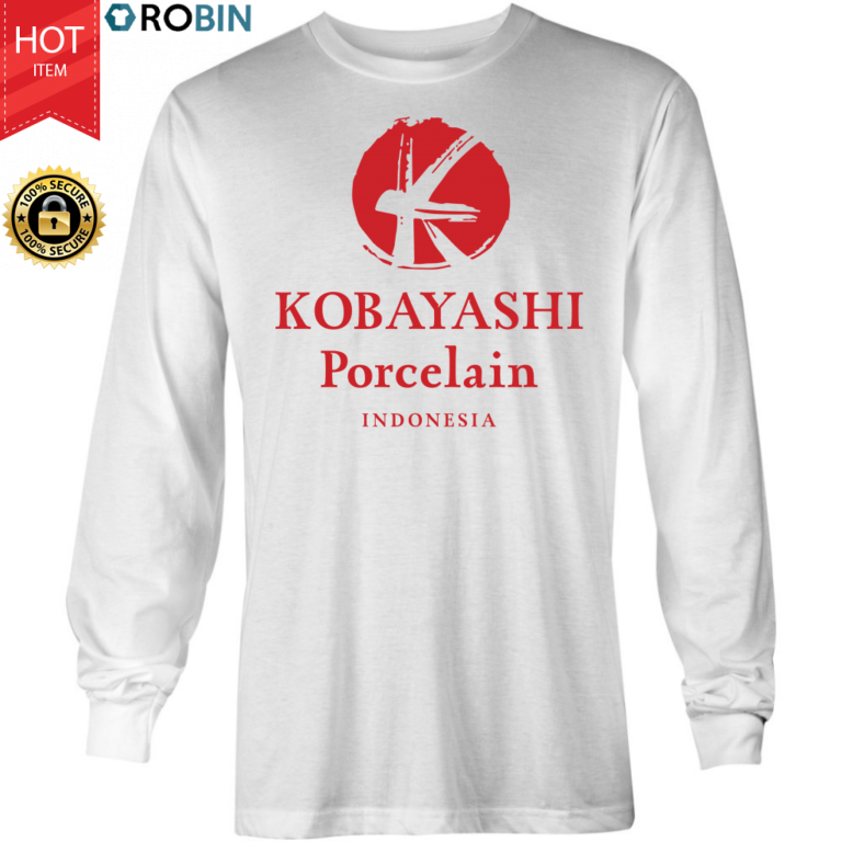 Kobayashi Porcelain – Long Sleeve T Shirt and Hoodie