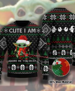The Baby Yoda Ugly Christmas Sweater