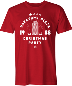 Nakatomi Plaza Christmas Party T Shirt Nakatomi Plaza Christmas Party T Shirt