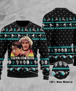 Point Break Full Printed Christmas Wool Sweater