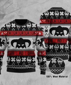 The Elder Scrolls Full Printed Christmas Wool Sweater