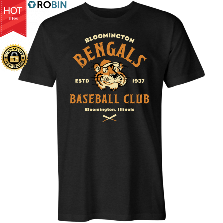 Bloomington Bengals – Vintage Minor League Baseball T Shirt and Hoodie