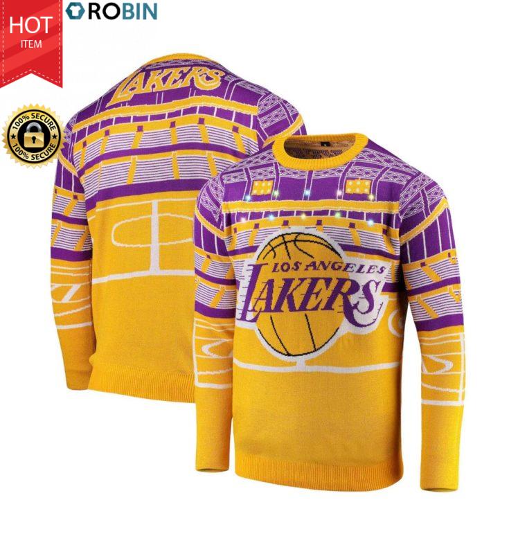 Los Angeles Lakers Wool Sweater