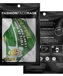 This Is How I Save The World Tinker Bell Disney Face Mask With PM2.5 Filters This Is How I Save The World Tinker Bell Disney Face Mask With PM2.5 Filters