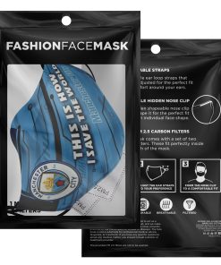 This Is How I Save The World Manchester City Face Mask With PM2.5 Filters