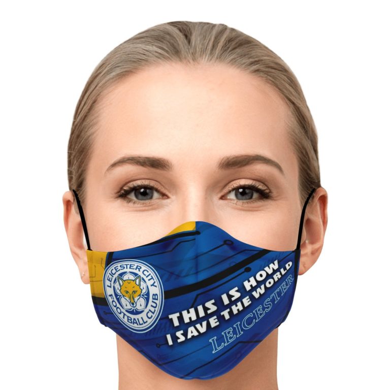 This Is How I Save The World Leicester Face Mask With PM2.5 Filters