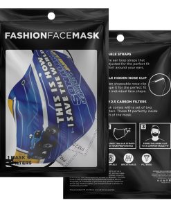 This Is How I Save The World Sonalika Heavy Track Face Mask With PM2.5 Filters