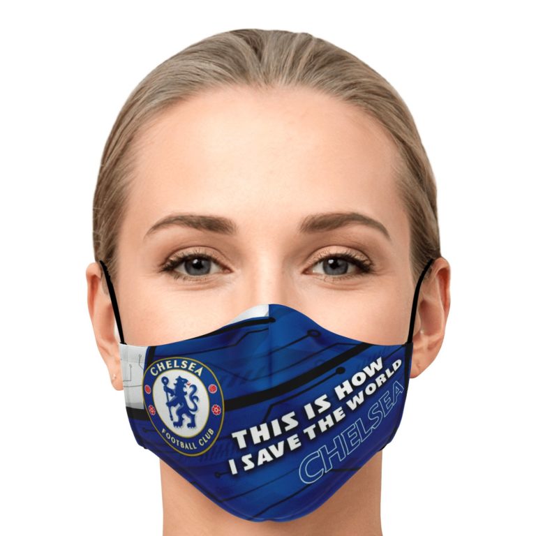 This Is How I Save The World Chelsea Face Mask With PM2.5 Filters