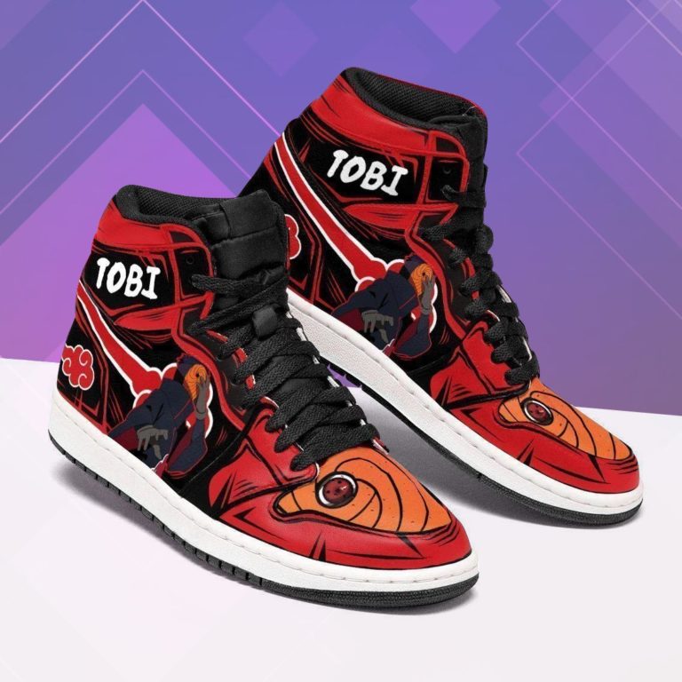 Akatsuki Tobi Naruto Sneaker Boots – Jordan 1 High Sneaker