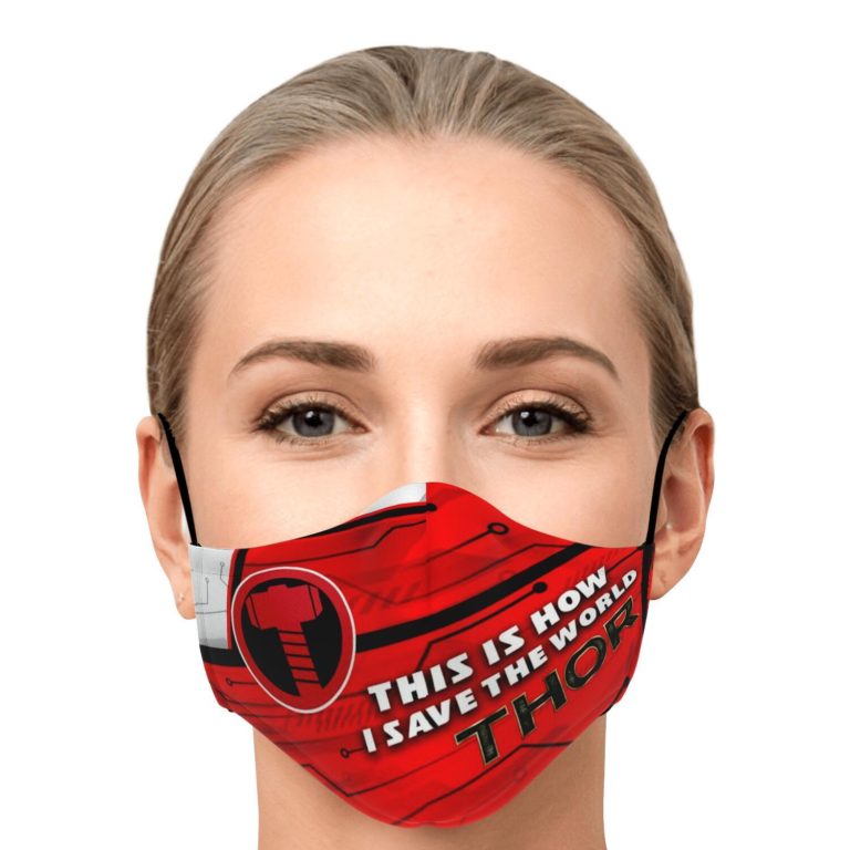 This Is How I Save The World Thor Face Mask With PM2.5 Filters