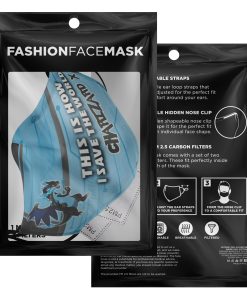 This Is How I Save The World Charizard X Pokemon Face Mask With PM2.5 Filters This Is How I Save The World Charizard X Pokemon Face Mask With PM2.5 Filters