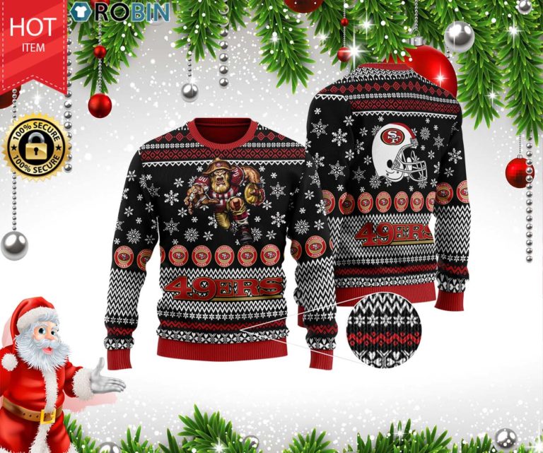 San Francisco 49ers 3D Full Print Ugly Christmas Sweater