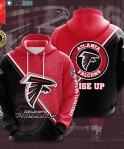 The Atlanta Falcons Football Team Full Printed Hoodie